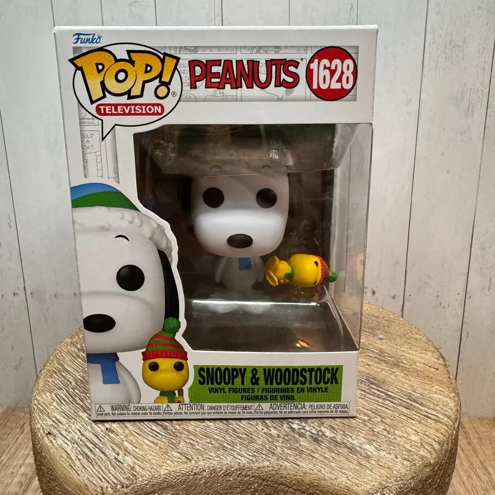 Peanuts Snoopy Woodstock Funko Pop NEW FAST Ship Collectible Peanuts Gang